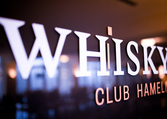 Schild des Whiskyclubs Hameln